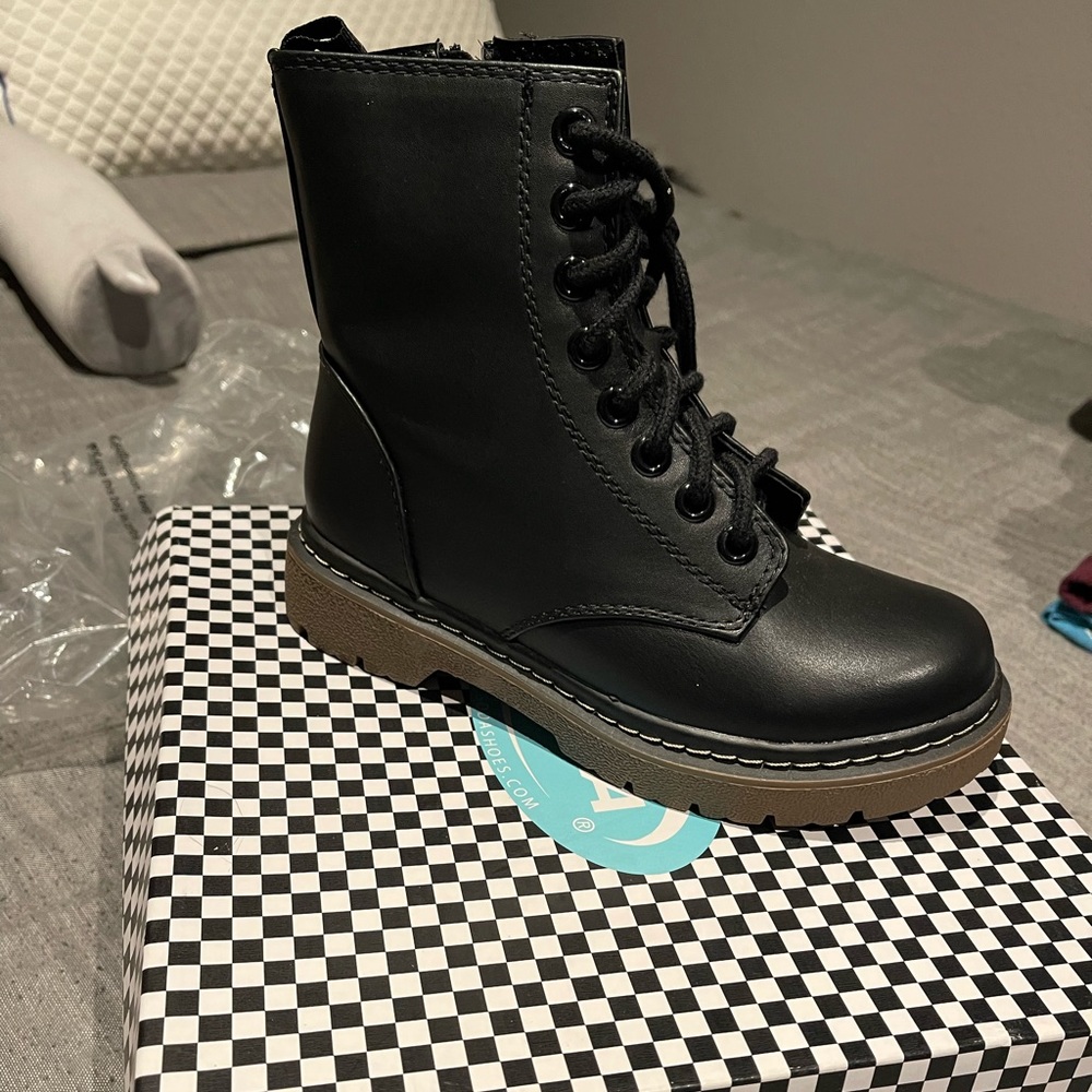 Combat Army Military Motorcycle Riding Boots